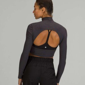 Looking for Lululemon LA Open Back Mock Neck Long Sleeve Size 6